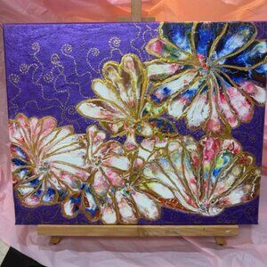 16 x 20 original canvas painting. " Fantasy "